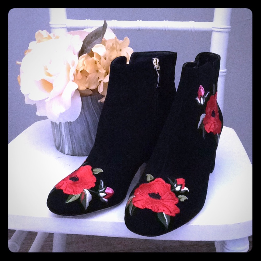 Kate Spade suede booties